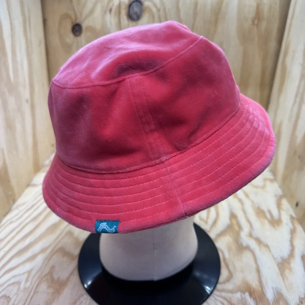 Squishmallows Fifi Fox Bucket Hat Cap‎ Velour Pink Soft Fluffy Rainbow